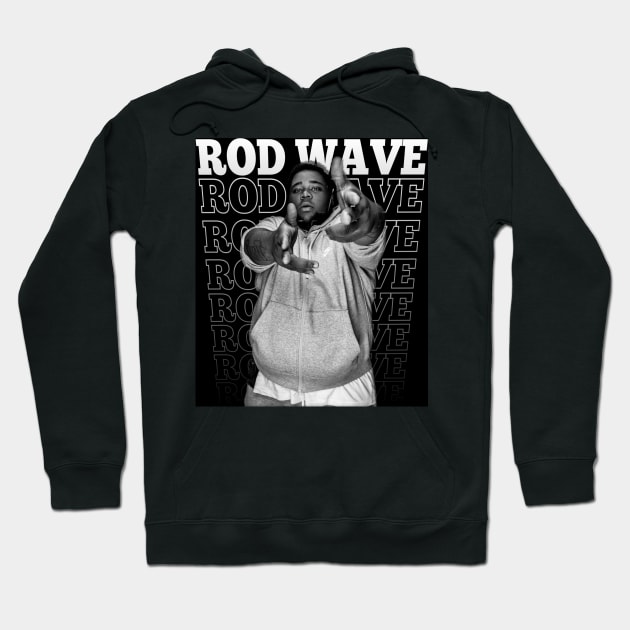 Rod wave cool potrait Hoodie by Deni id